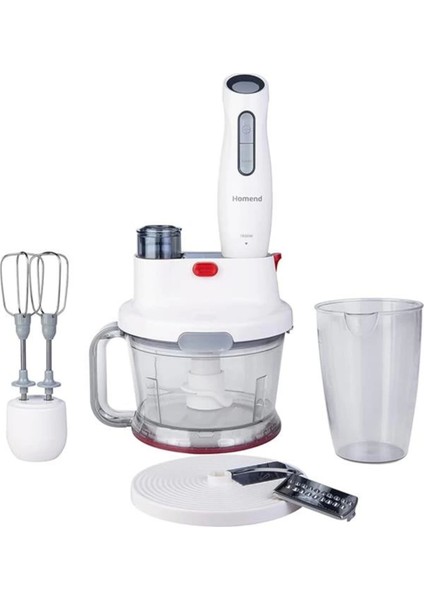 Renkli Çok Fonksiyonlu Mutfak Robotu, Kolay ve Pratik Kullanım