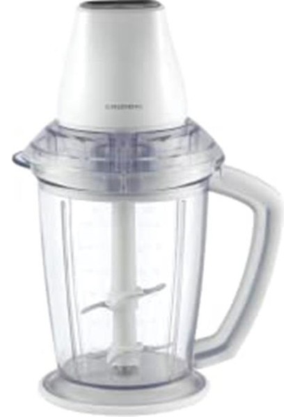 4 Bıçaklı Doğrayıcı Beyaz, Pratik ve Hızlı Mutfak Yardımcısı