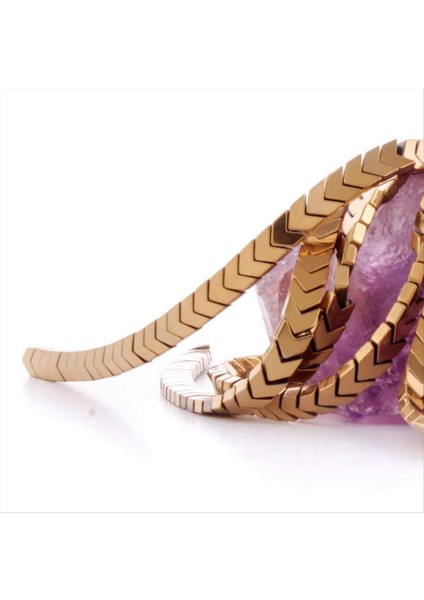 Allzey 6 mm Çavuş Hematit Taşı-Sarı