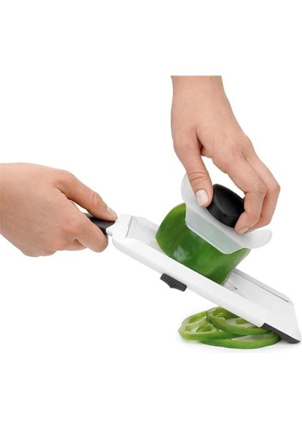 Paslanmaz Çelik Sebze Dilimleyici, Çok Renkli, Ergonomik ve Pratik Kullanım