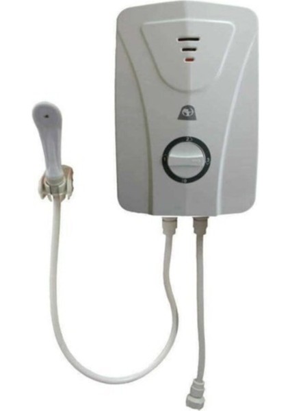 Beyaz Elektrikli Sıcak Su Kazanı, Pratik ve Güçlü Isıtıcı