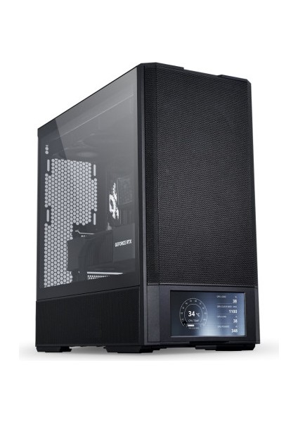 Lancool 207 Digital Siyah Mid-Tower Atx Kasa (G99.LAN207DX.00) fırsatları