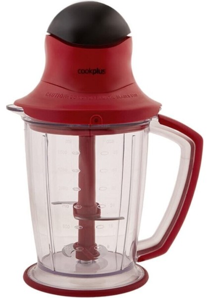 Kırmızı Retro Doğrayıcı Xxl 4001, Pratik ve Şık Mutfak Aleti