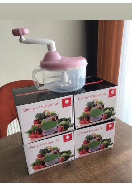 Pembe El Blender ve Doğrayıcı Seti, Pratik ve Şık Mutfak Asistanı modelleri