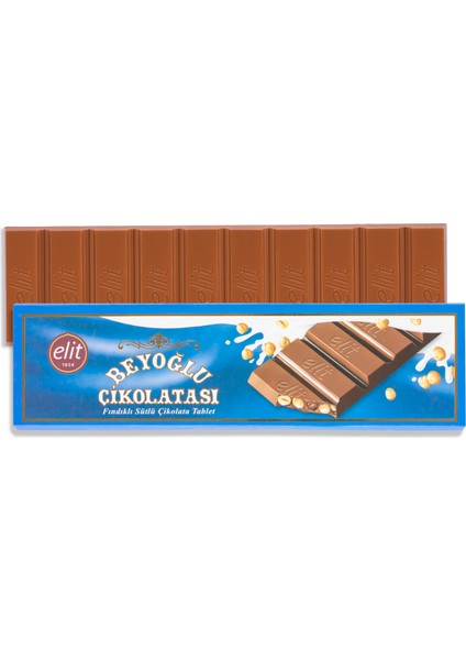 Meşhur Beyoğlu Çikolatası Fındıklı Sütlü Tablet Çikolata 300g 2li Set (2x300g) Glutensiz fiyatları