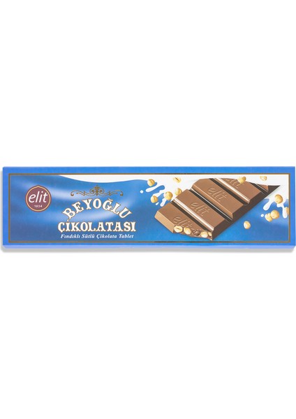 Meşhur Beyoğlu Çikolatası Fındıklı Sütlü Tablet Çikolata 300g 2li Set (2x300g) Glutensiz fırsatları