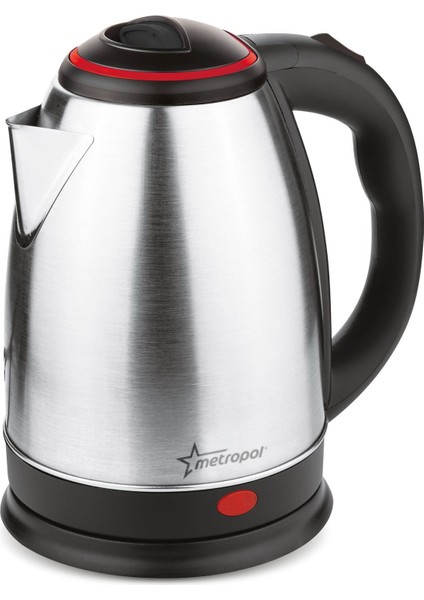 Paslanmaz Çelik Su Isıtıcı Kettle 1.8 Lt, Güvenli ve Dayanıklı Tasarım