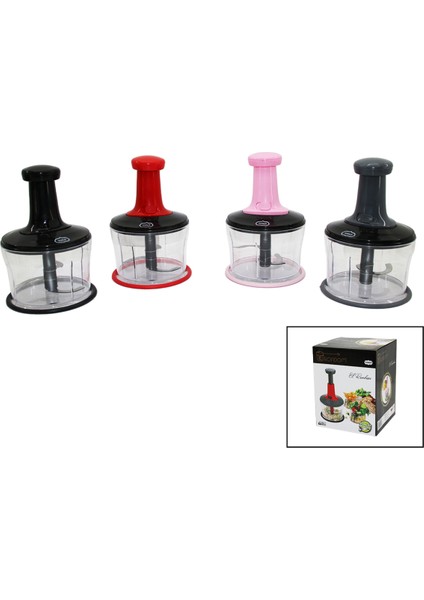 Büyük El Rondosu Doğrayıcı Serisi, Çok Renkli, Kullanışlı ve Dayanıklı