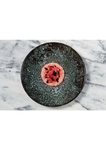 6 Adet 21CM Düz Sunum Tabağı Cosmos Serisi