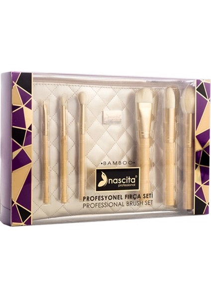 6'lı Profesyonel Fırça Seti Çantalı, Temizlik ve Bakım Için Ideal Seçenek