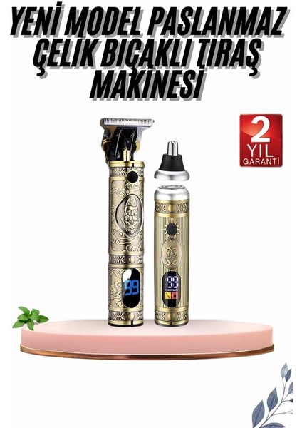 Msa-Shop Erkeklere Özel 3 Başlıklı Tıraş Makinesi Saç Sakal Ense Kulak Tıraşına Uygun fiyatları
