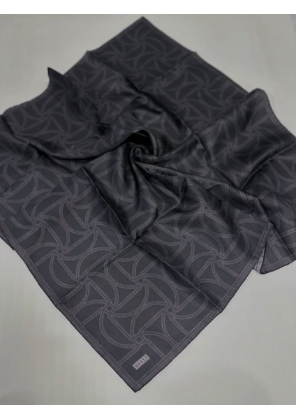 Desenli Tiwil Ipek Eşarp modelleri