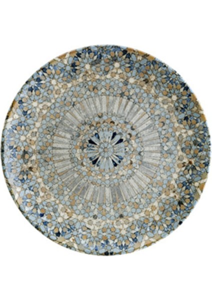 Luca Mozaik Gourmet 12 Adet 27 cm Düz Tabak