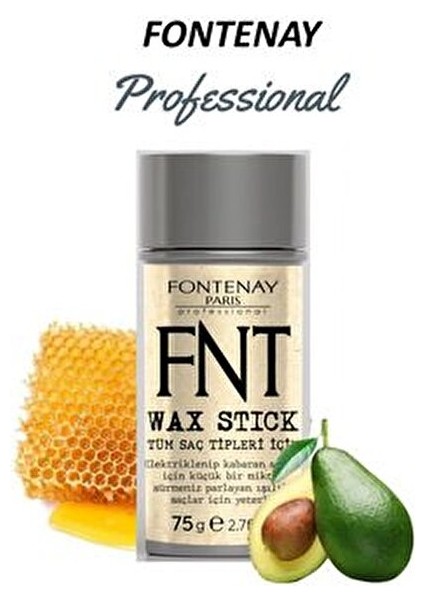 Saç Wax Stick Asi Saçlar İçin Doğal Sabitleyici 75 GR Esnek Tutuş Sağlar modelleri