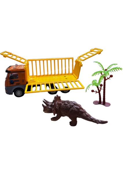 Metal Çek Bırak Dinozorlu Taşıma Kamyonu fiyatları