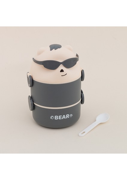 Güneş Gözlüğü Ayı Öğrenci Beslenme Çantası Mikrodalgada (Yurt Dışından)