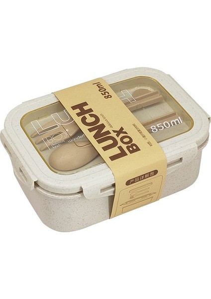 Öğrenciler Için Buğday Samanından Yapılmış Çevre Dostu Mikrodalgada Kullanılabilir Beslenme Çantası (Yurt Dışından)