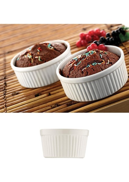 6'lı Optiva Rölyefli Sufle Kabı 210 cc 9 cm fiyatları