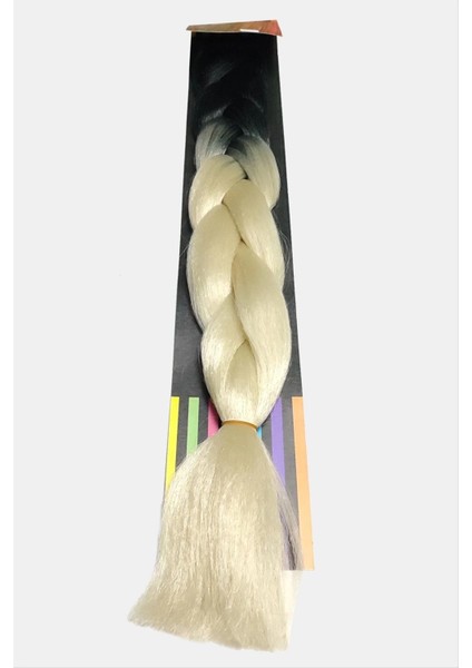 Renkli Örgülü Saç