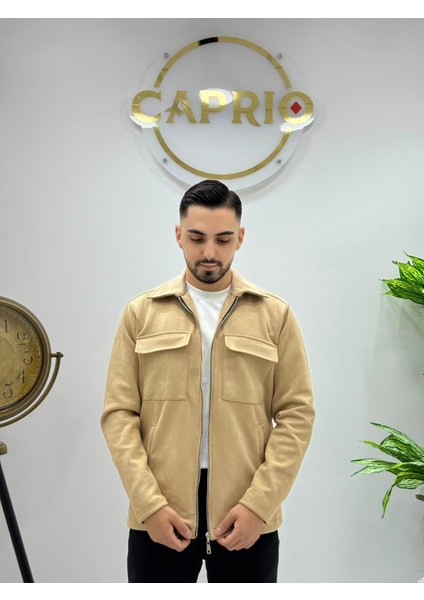 Erkek Yeni Sezon Regular Ithal Süet Kumaş Içi Şardonlu Fermuarlı Ceket fiyatları