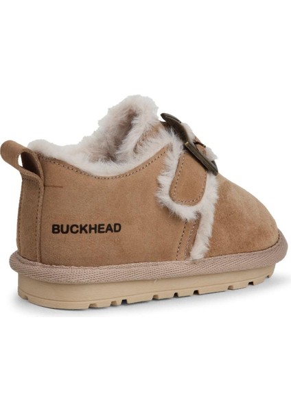 Slide BUCK3066-BH011 Kürklü Çocuk Ayakkabı - Bej indirimleri