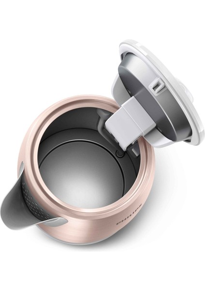 1,7 Litre Pembe Çelik Çaydanlık Gizli Rezistanslı, Şık ve Kullanışlı Tasarım modelleri