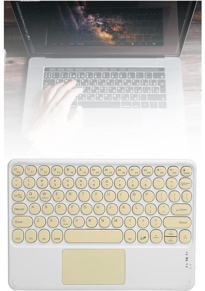Msa-Shop Bluetooth Touchpad Klavye 10.9 Inch Kablosuz Wifi Q Klavye Slim modelleri