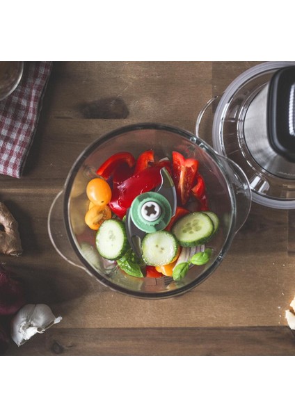 Mini Doğrayıcı Gri, Pratik ve Şık Mutfak Aleti indirimleri