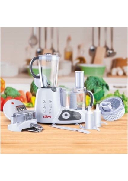 Beyaz Robotech Çok Fonksiyonlu Mutfak Robotu, Pratik ve Şık Tasarım