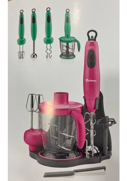 Pembe Mutfak Robotu, Kolay Kullanım ve Hızlı Hazırlık Için Tasarlandı