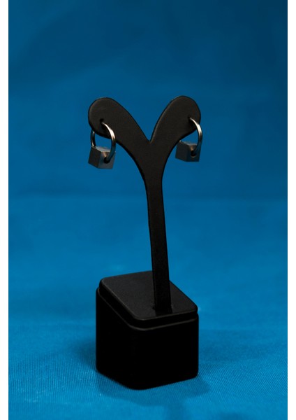 Küp Figürlü Halka Model Çiftlli Kadın Çelik Küpe modelleri