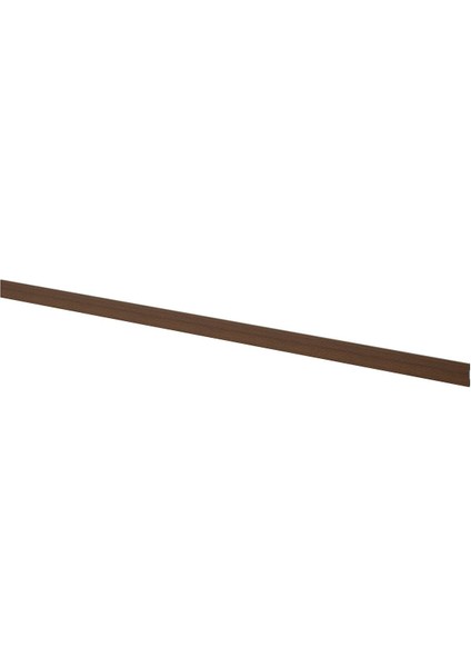 Süpürgelik, Koyu Kahve-Dişbudak Görünümlü, 220X8 cm