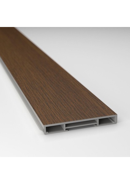 Süpürgelik, Koyu Kahve-Dişbudak Görünümlü, 220X8 cm fiyatları