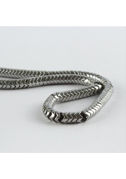 Allzey Burgulu Hematit Taşı 6 Mm-Gümüş Rengi fiyatları