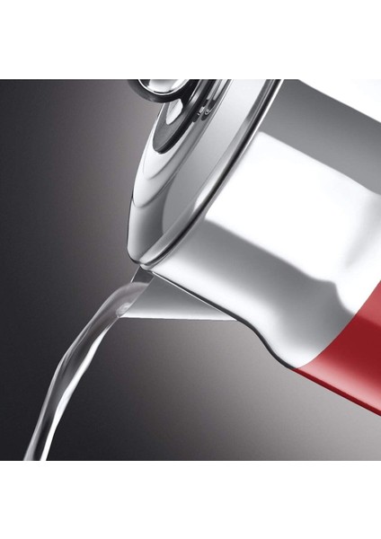 Retro Tasarımlı Kırmızı Elektrikli Su Isıtıcı, Şık ve Pratik Kullanım indirimleri