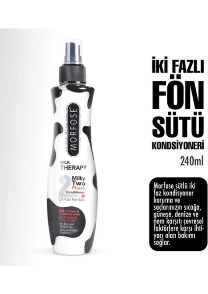 Milk Therapy Çift Fazlı Kondisyoner Fön Suyu 240 ml fiyatları