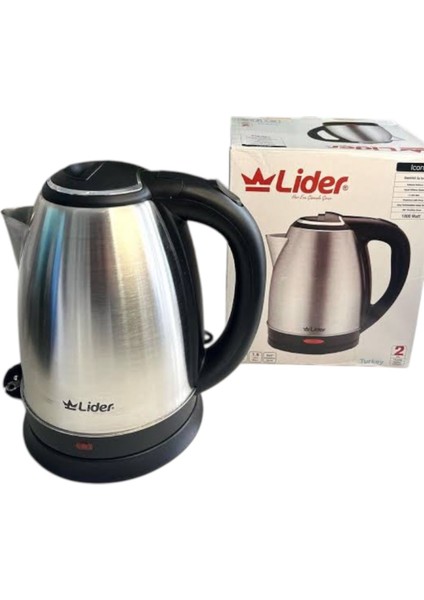 Mavi Su Isıtıcı Kettle, Pratik ve Şık Tasarım