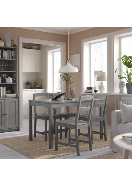 Mutfak Masası, Gri, 118X74 Cm, 4 Kişilik fiyatları