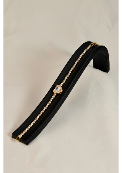 Kalpli Zirkon Taşlı Yuvarlak Sıralı Kadın Çelik Görünümlü Xp Zincir Bileklik fiyatları