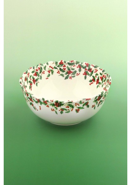 Holly Büyük Boy Porselen Salata Kasesi