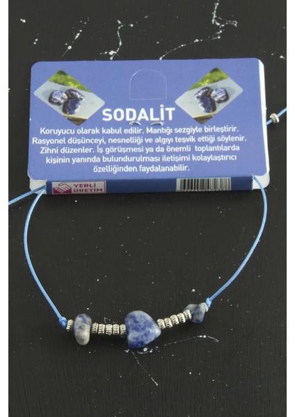 Allzey Kalp Karışık Doğaltaş Bileklik-Renkli modelleri