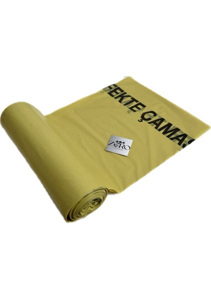 Enfekte Çamaşır Torbası (Sarı) 80X110 – 90 Litre