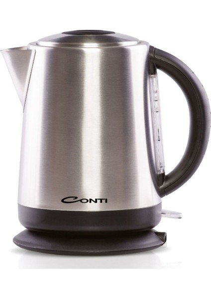 Gri Şeffaf Cam Su Isıtıcı Kettle, Dayanıklı ve Şık Tasarım