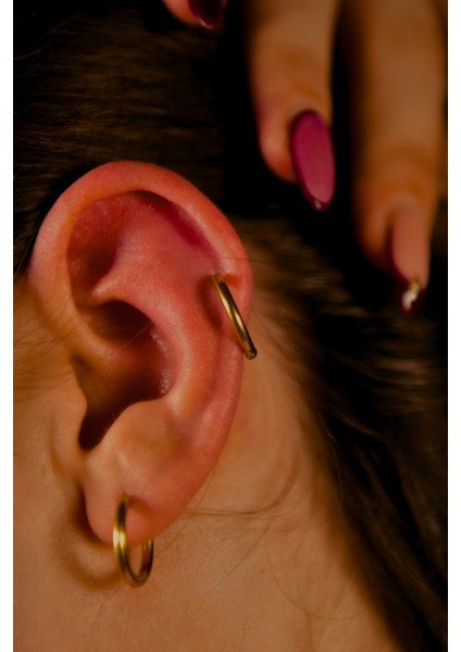 Çiftli Çelik Halka Küpe 16MM fiyatları