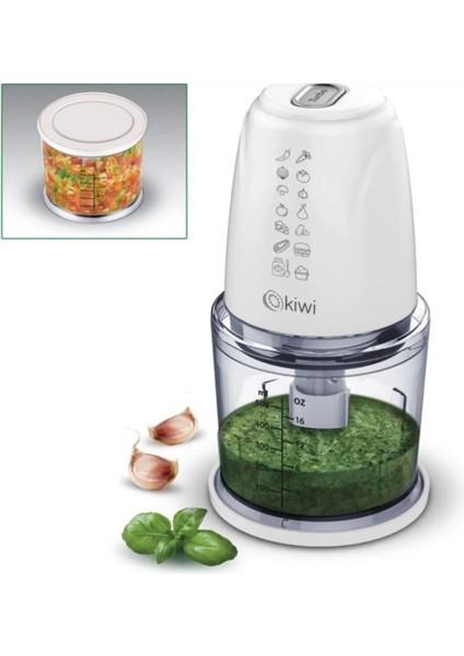 Beyaz Rondo Doğrayıcı 500 Ml, Pratik ve Kullanışlı Mutfak Gereci