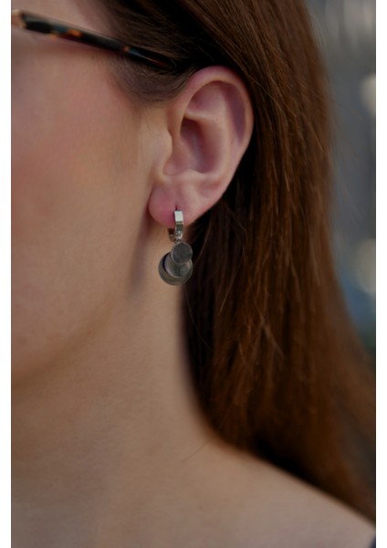 3 Pul Sallantılı Shakira Model Çiftli Kadın Çelik Küpe fiyatları