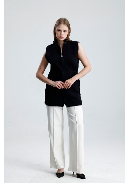 Beli Stoperli Uzun Fermuarlı Yelek indirimleri