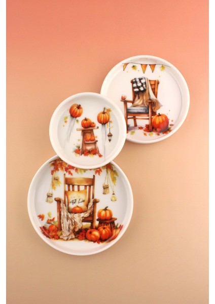 Halloween 3 Boy Porselen Tabak Seti