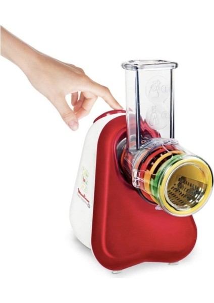 Kırmızı 5in1 Çok Fonksiyonlu Doğrayıcı ve Rende, 200W fiyatları