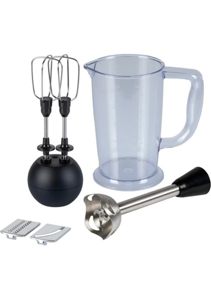 4 Bıçaklı 1500W Güçlü Cam Hazneli Blender ve Doğrayıcı, Siyah fırsatları